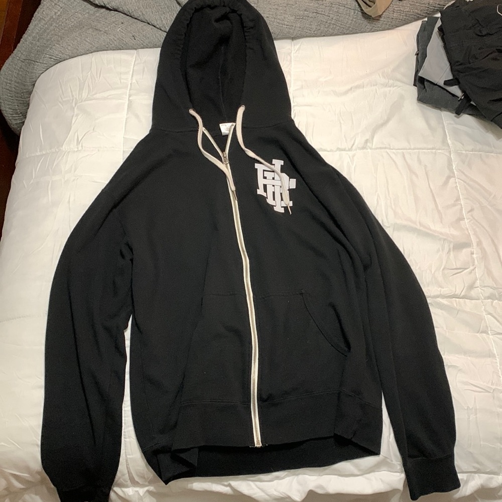 Black Zip up hoodie